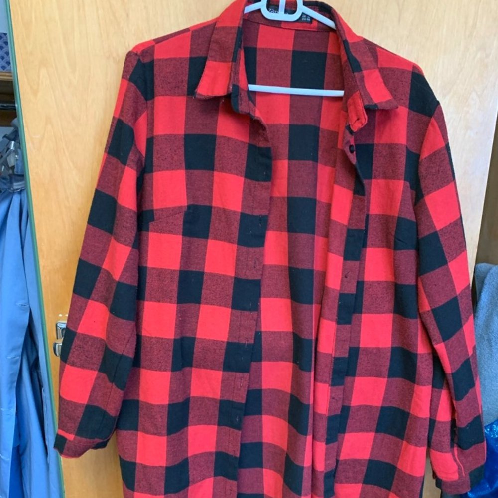 Zanzea Plaid Flannel